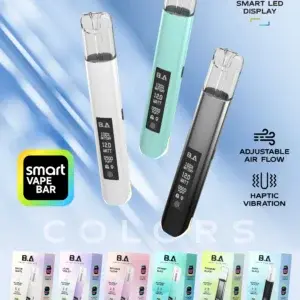 B 可調式 LED 顯示屏可發光煙桿 相容一代替換霧化彈